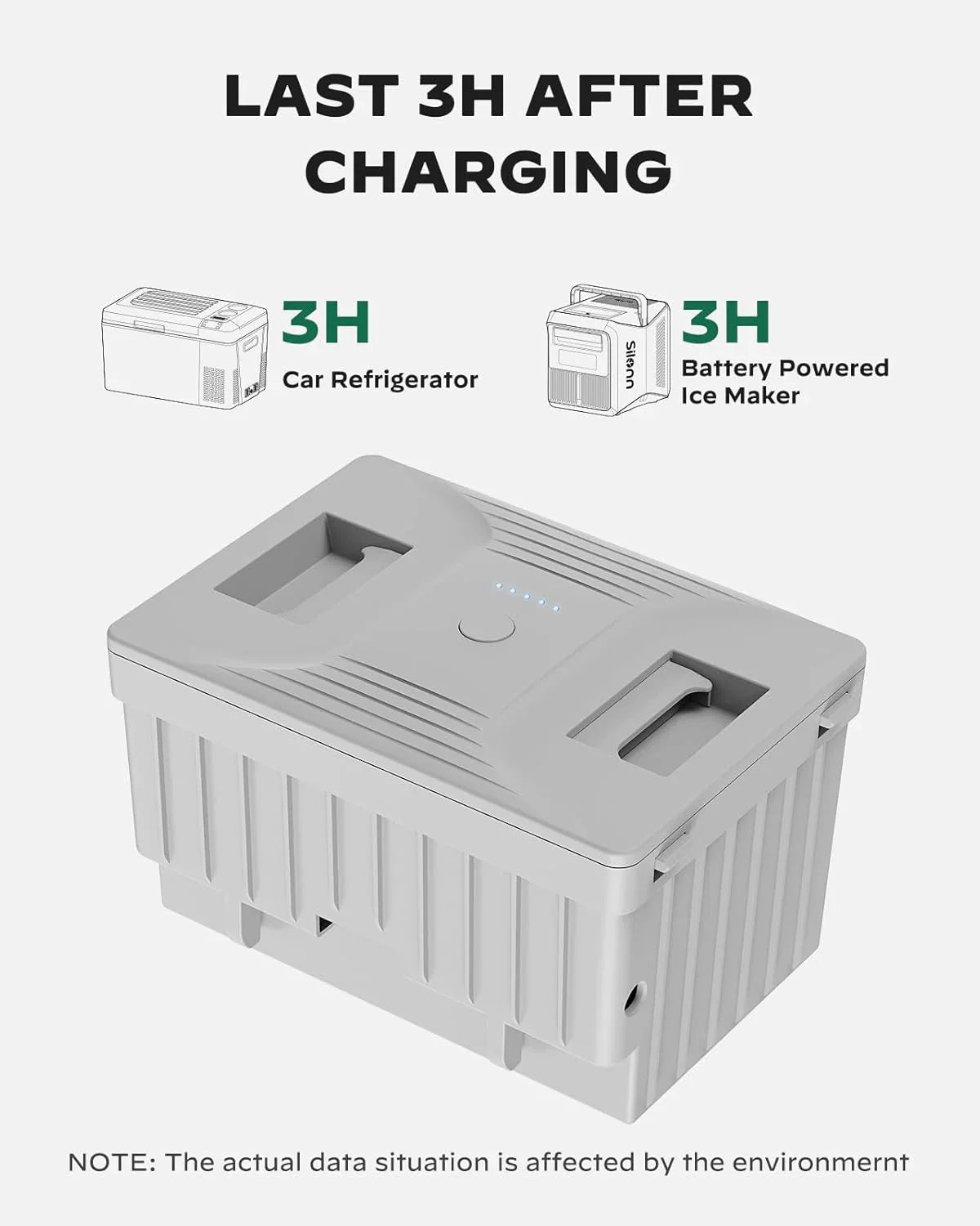 Machine à glace à mâcher Silonn avec fonction autonettoyante