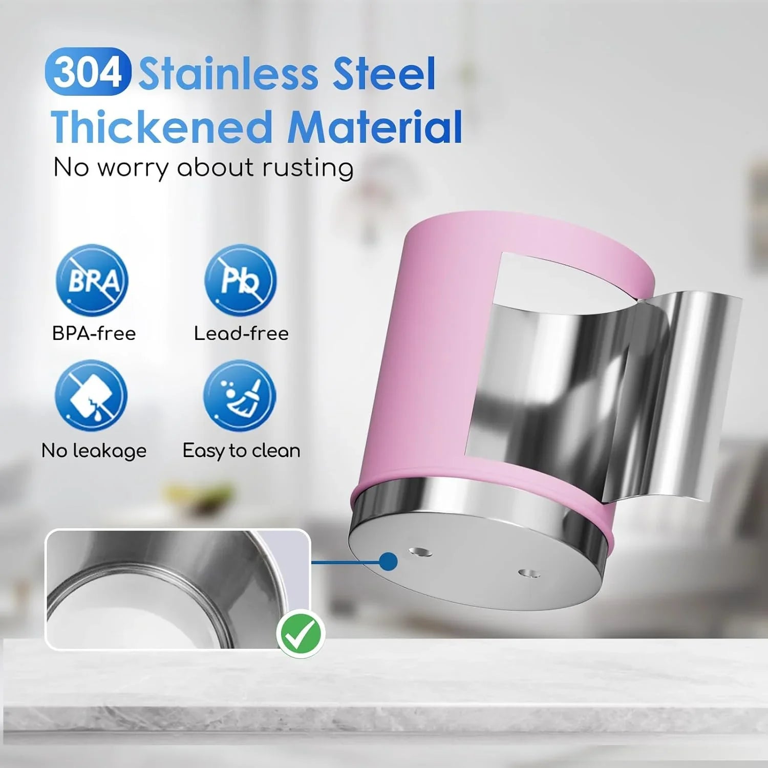 Système de filtration d'eau par gravité par ultrafiltration Purewell en trois étapes de 0,01 μm 304