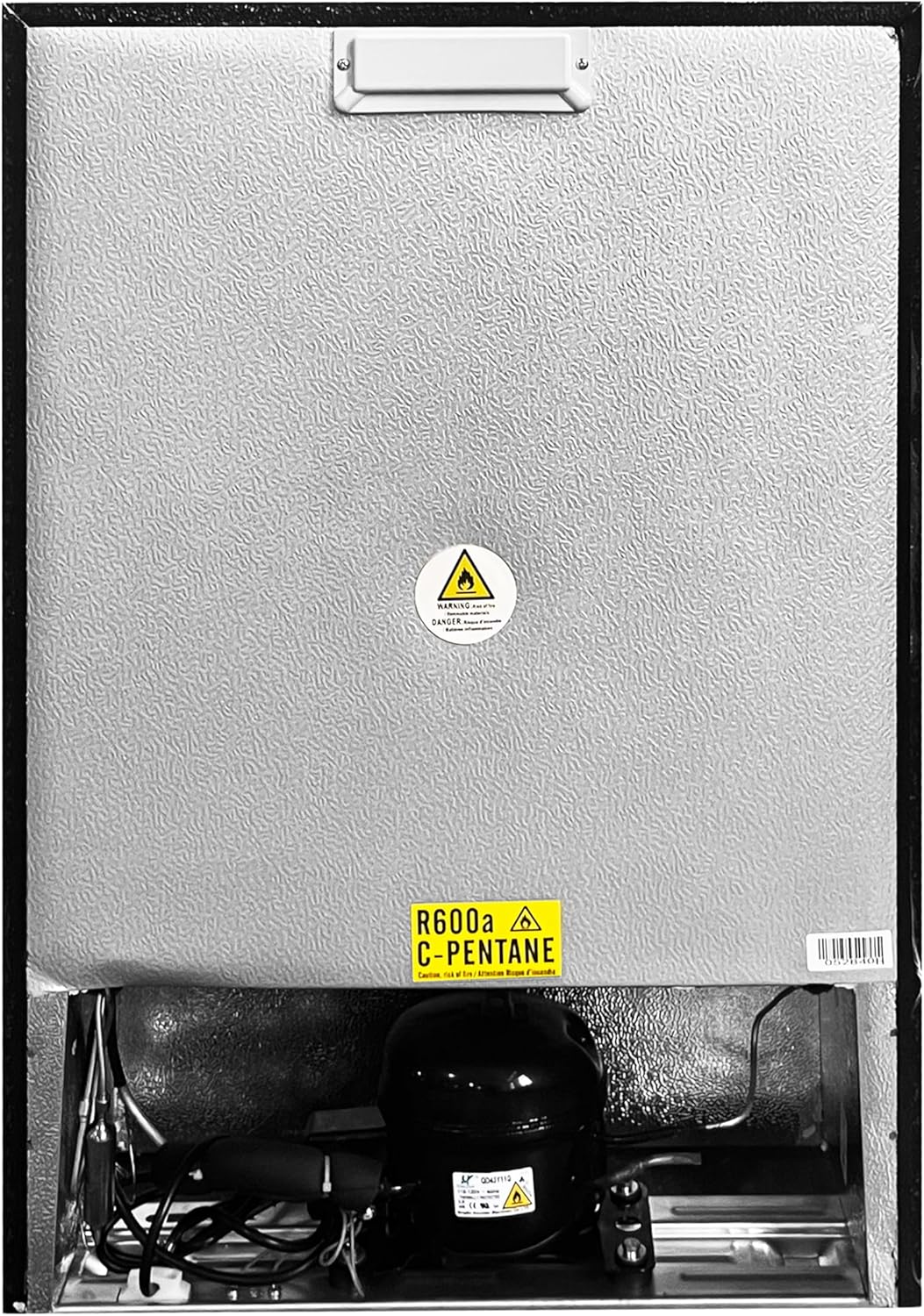 Congélateur vertical Frigidaire, 6,5 pieds cubes, congélateur profond, métal recouvert de vinyle