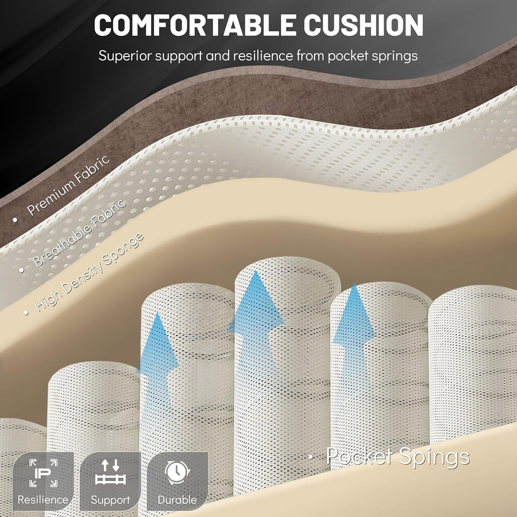 Chaise de bureau de massage avec repose-pieds, grande et haute chaise de bureau en cuir 500 lb