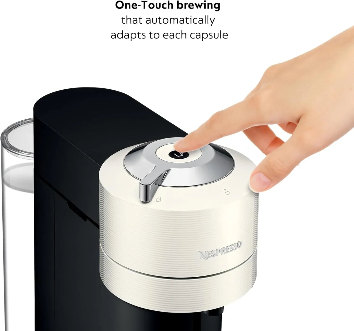 Nespresso Vertuo Next de De’Longhi – Machine à café et expresso blanche