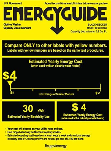 Machine à laver portable d'une capacité de 6,6 lb pour maisons et appartements, 5 cycles de lavage