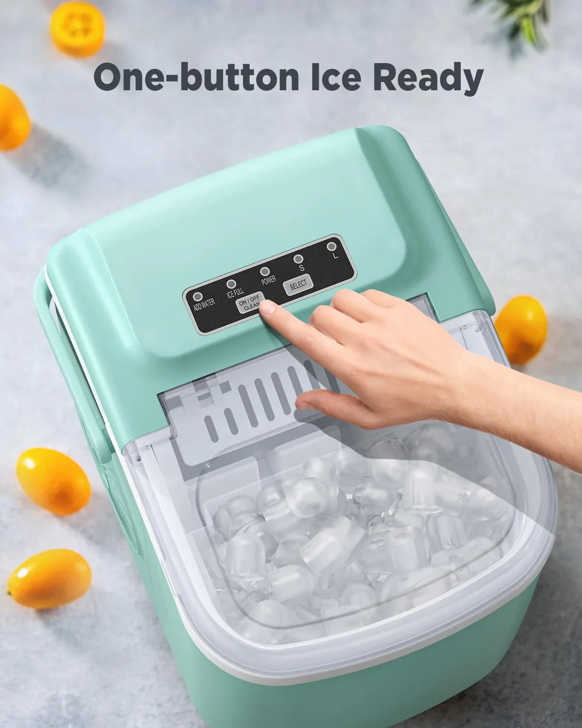 Machine à glace à mâcher Silonn avec fonction autonettoyante