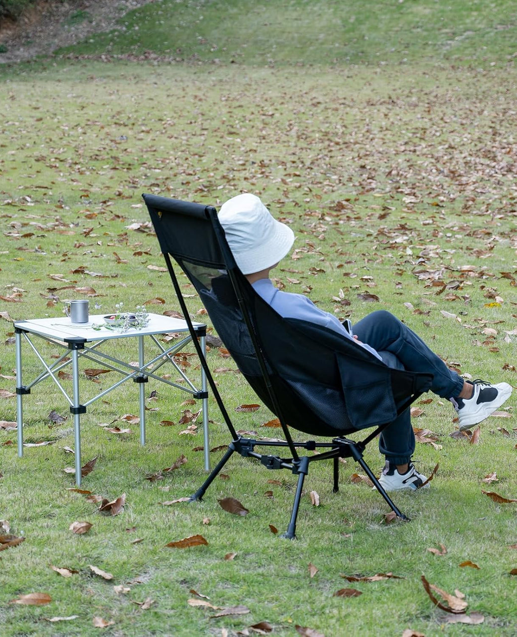 Chaise de plage pliante de camping compacte et ultralégère