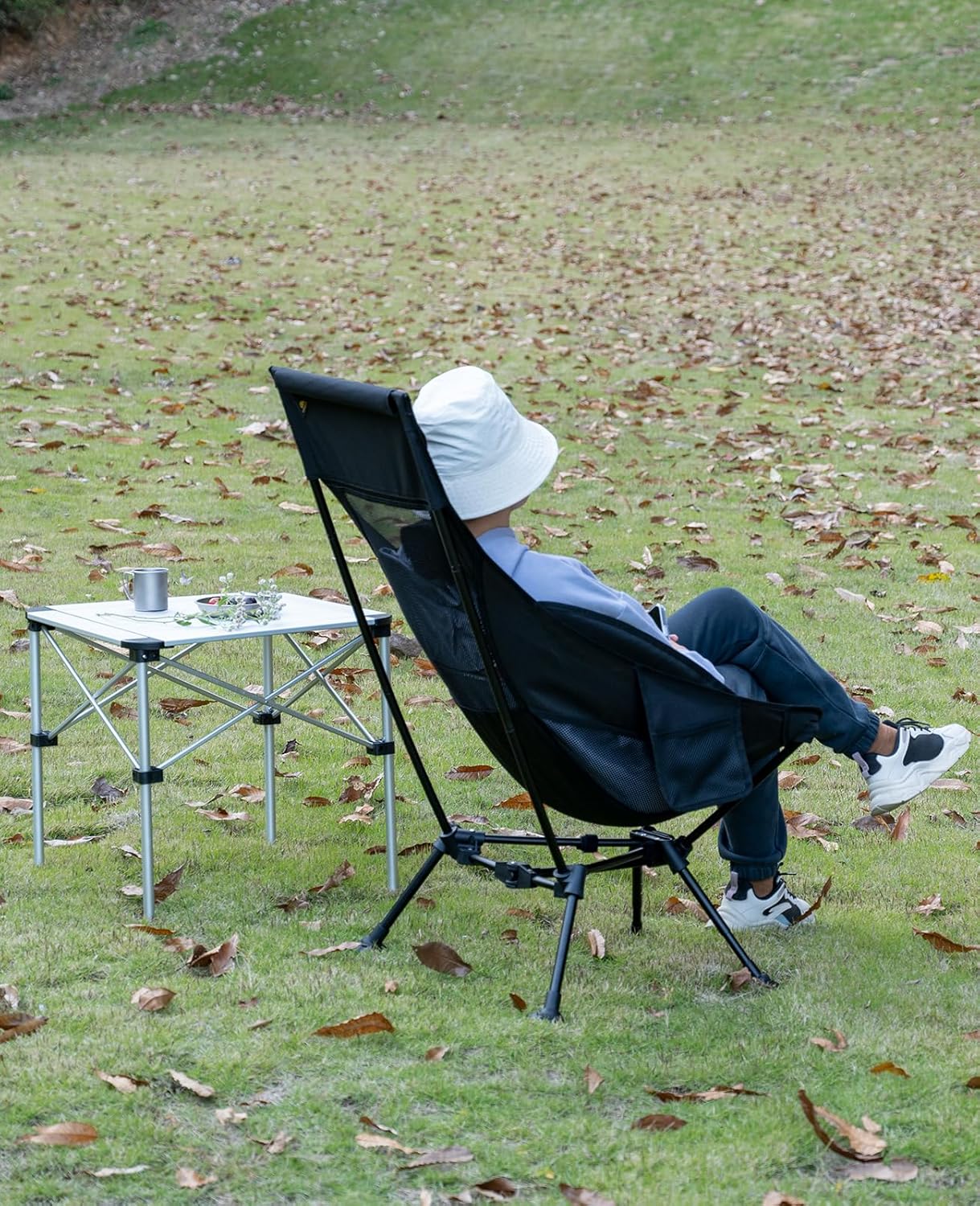 Chaise de plage pliante de camping compacte et ultralégère