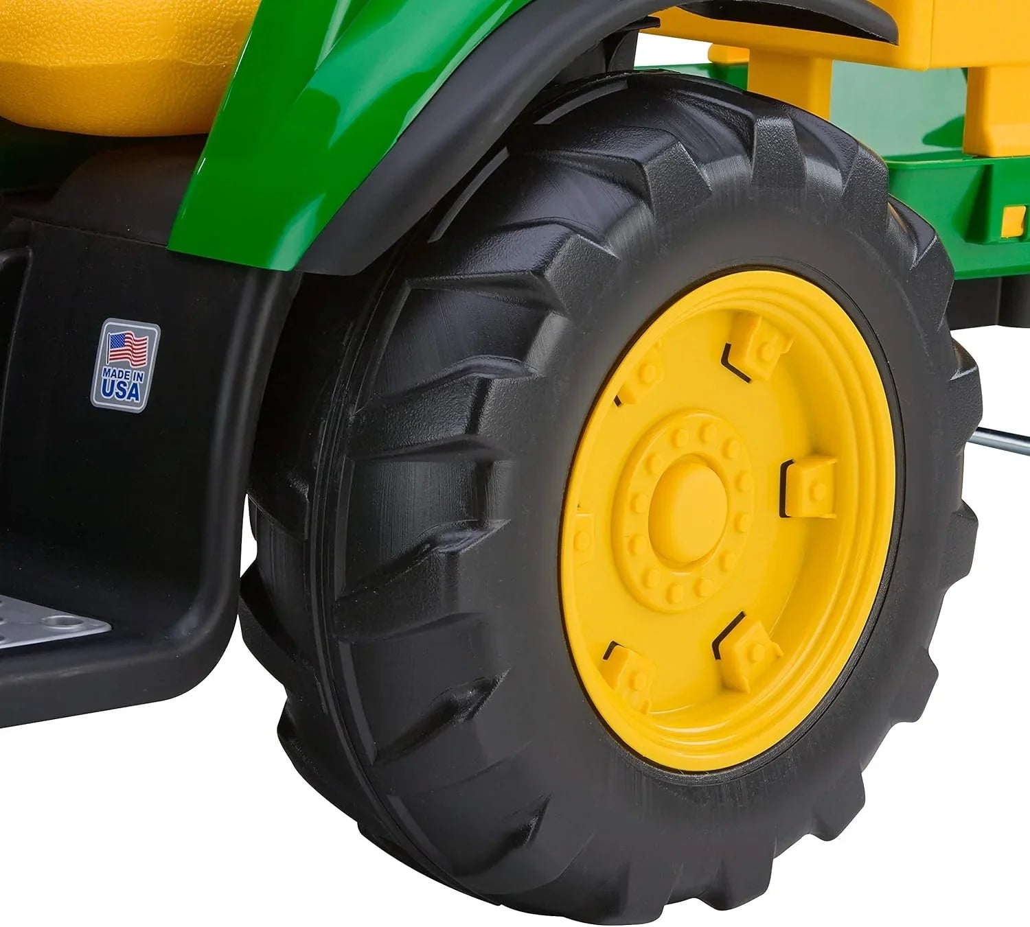 Tracteur Peg Perego John Deere Ground Force avec remorque 12 volts
