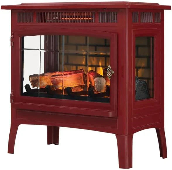 Poêle-cheminée électrique autonome avec effet de flamme 3D pour 1 000 pi²