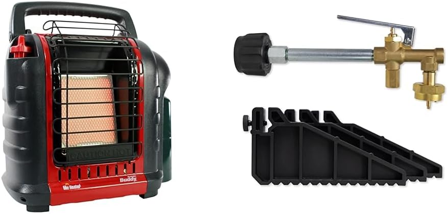 Chauffage radiant portatif au propane, 4 000 à 9 000 BTU, pour camping-cars, ateliers, terrasses et plus encore