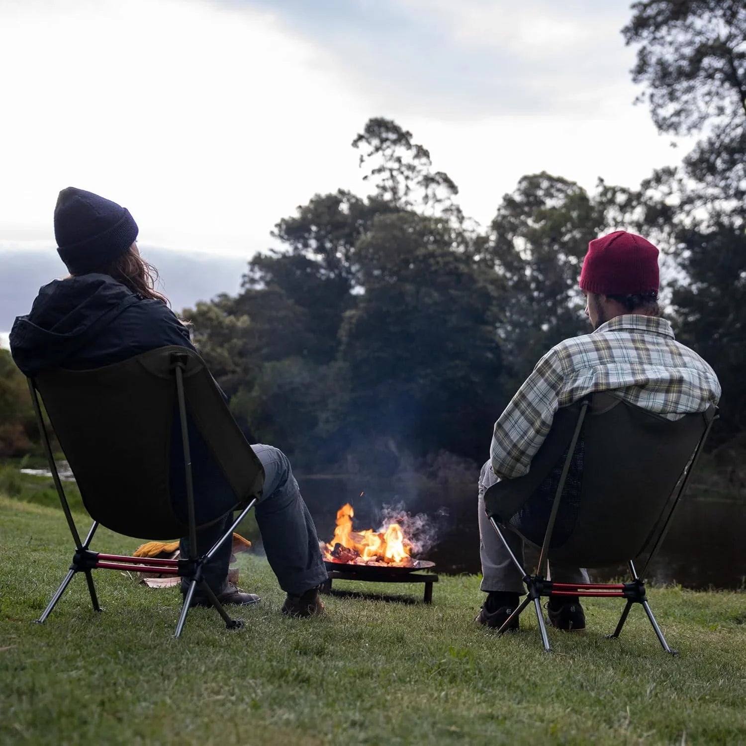 Chaise de camping ultralégère 2,12 lb Chaise de randonnée portable Chaise de randonnée pliante