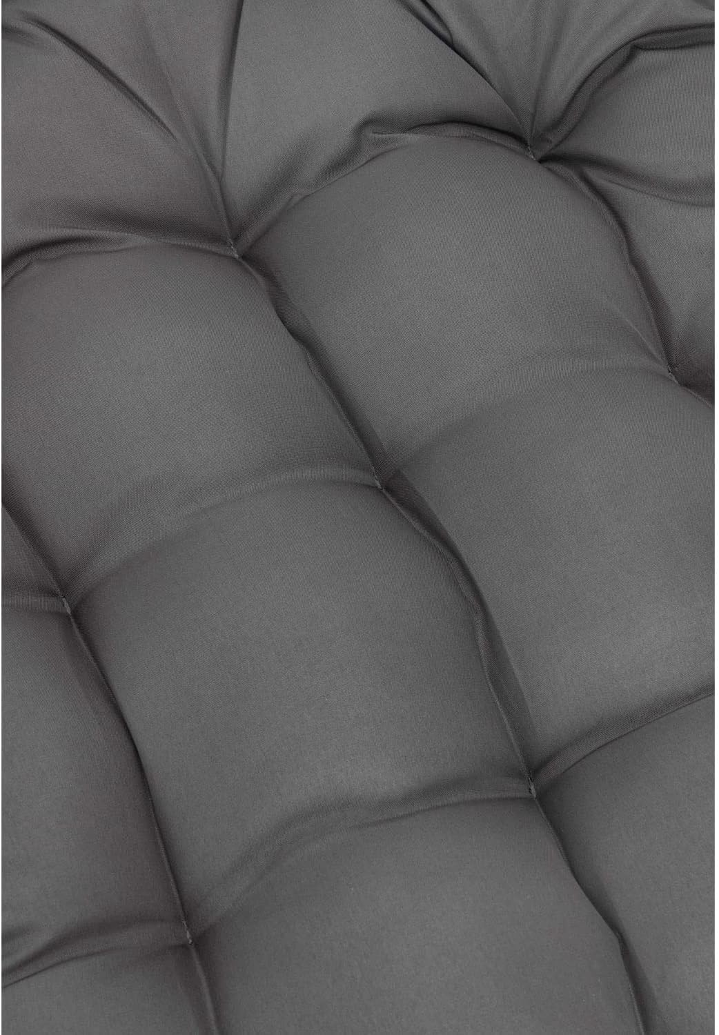 Chaise suspendue en forme d'œuf Yechen pour intérieur et extérieur avec support