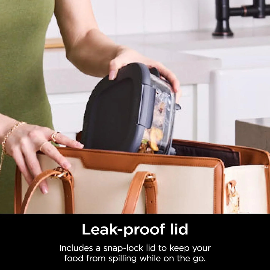 Ninja Crispi Friteuse à air portative en verre 4-en-1