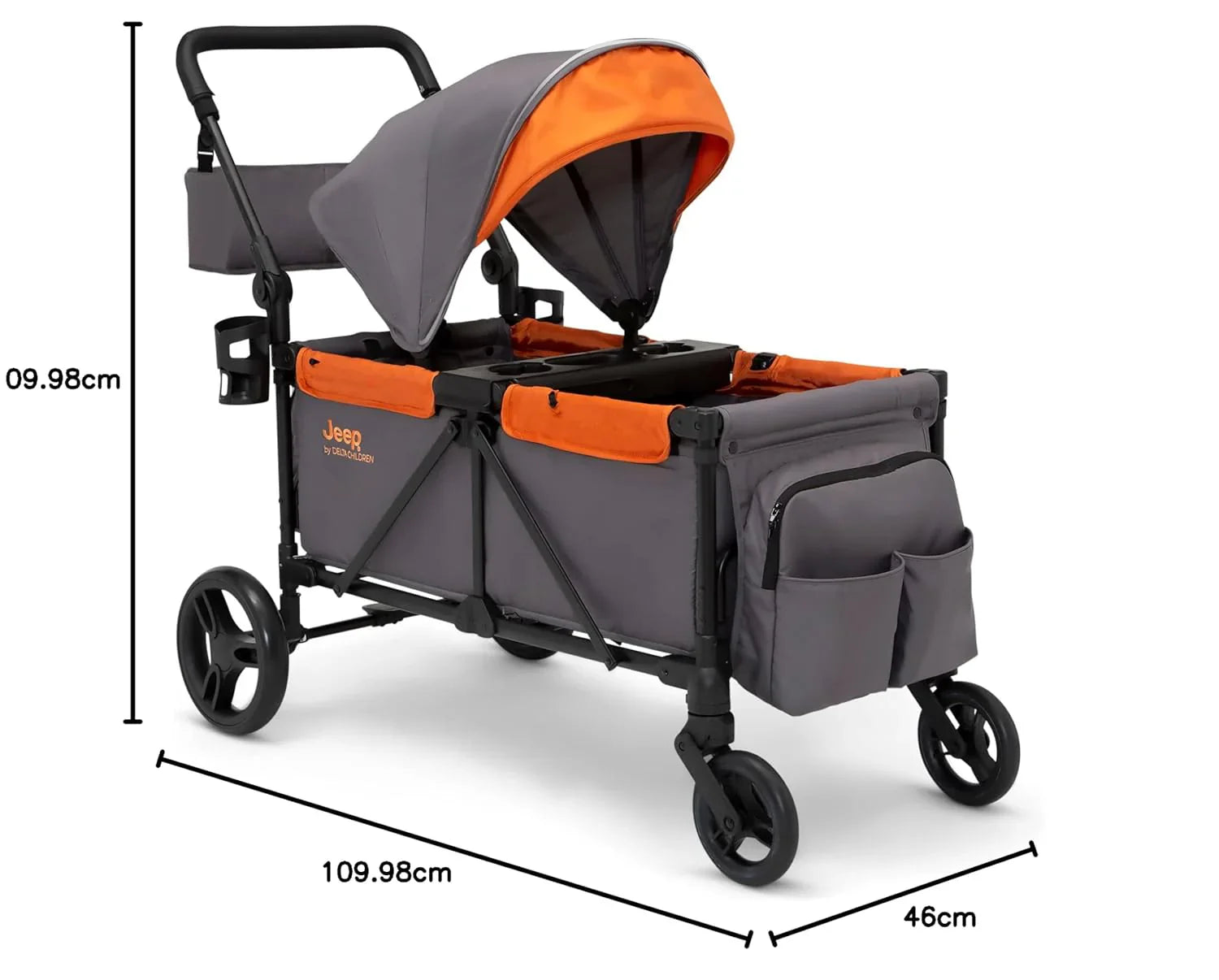 Poussette tout-terrain Jeep Sport de Delta Children