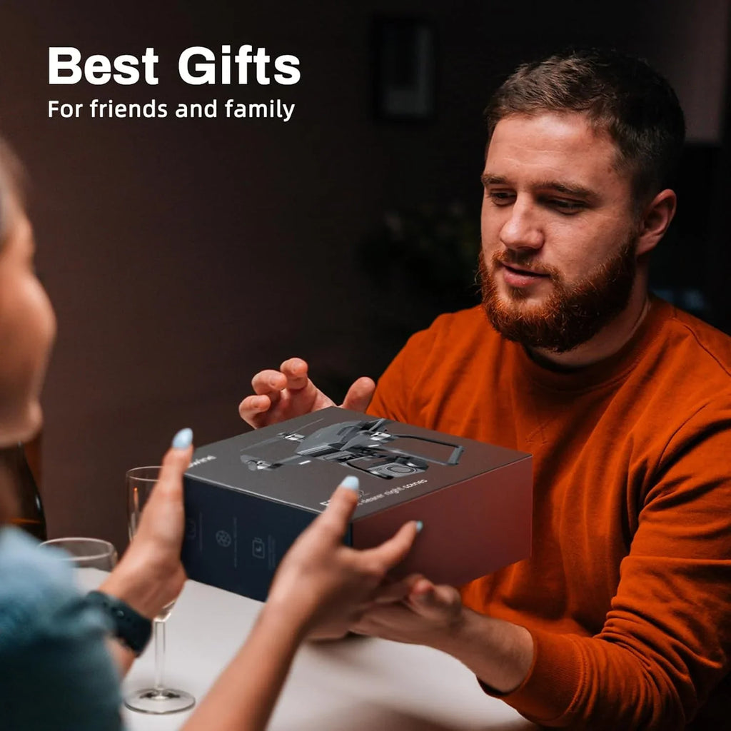 Drone de caméra spécifique pour adultes avec photographie aérienne 4K UHD, cardan 3 axes et contrôle à 10 000 pieds