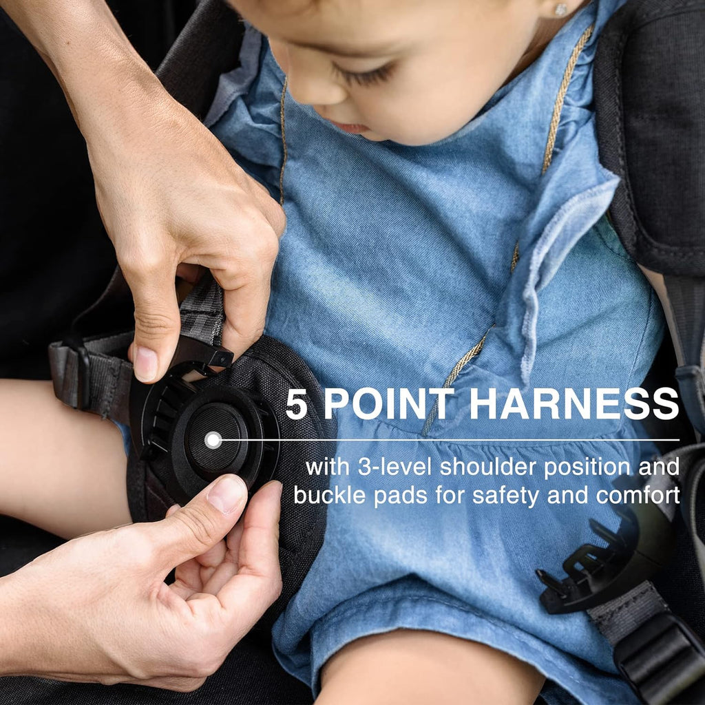 Poussette de voyage à fermeture éclair latérale EVER ADVANCED, poussette push-pull,