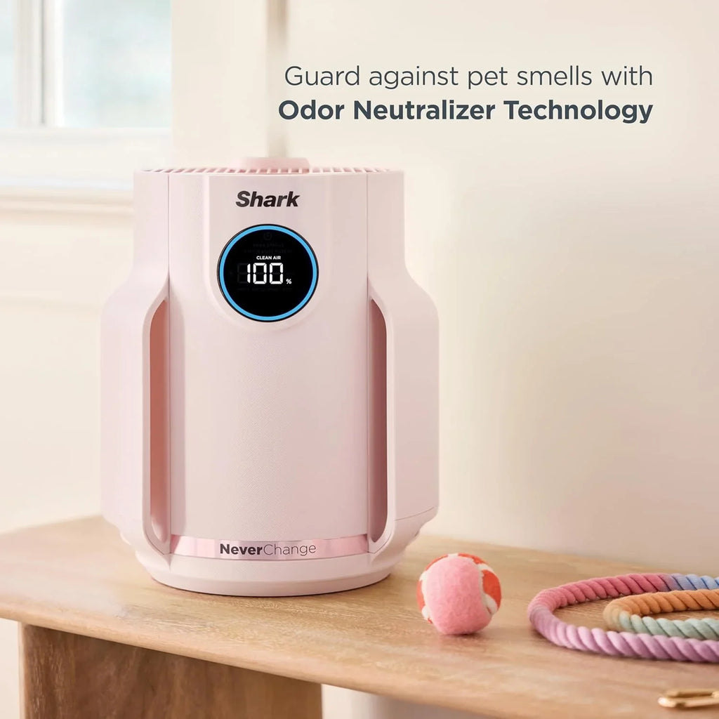 Purificateur d'air Compact Pro avec filtration HEPA longue durée, pour squames d'animaux, poussière, fumée, allergènes, jusqu'à 250 pi².