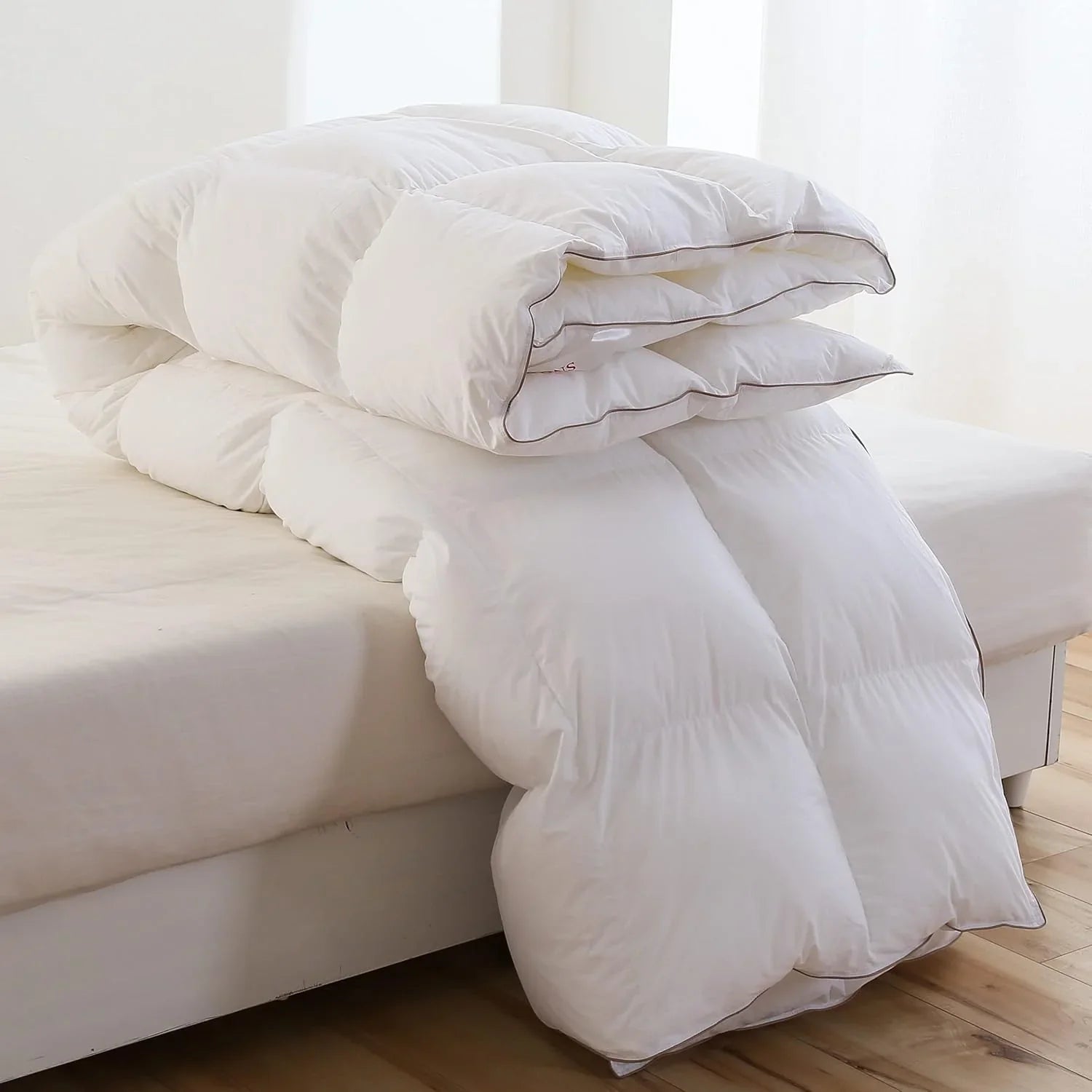 Couette en duvet de qualité supérieure avec design à cloisons 3D