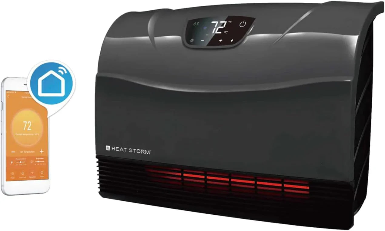 Chauffage infrarouge mural Wi-Fi HS-1500-PHX-WIFI