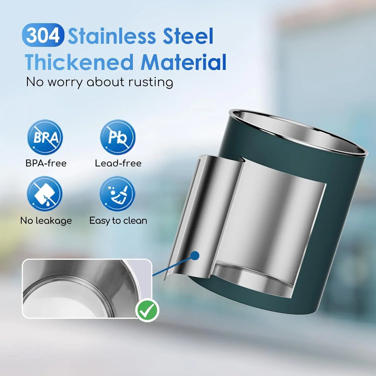 Système de filtration d'eau par gravité par ultrafiltration Purewell en trois étapes de 0,01 μm 304