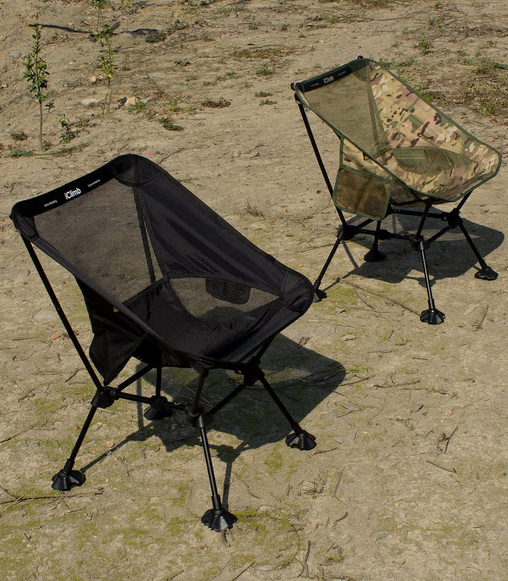 Chaise de plage pliante de camping compacte et ultralégère