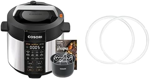 Autocuiseur multifonction en acier inoxydable COSORI de 6 litres avec pot intérieur en céramique pour le riz, la cuisson lente, la cuisson sous vide et les sautés