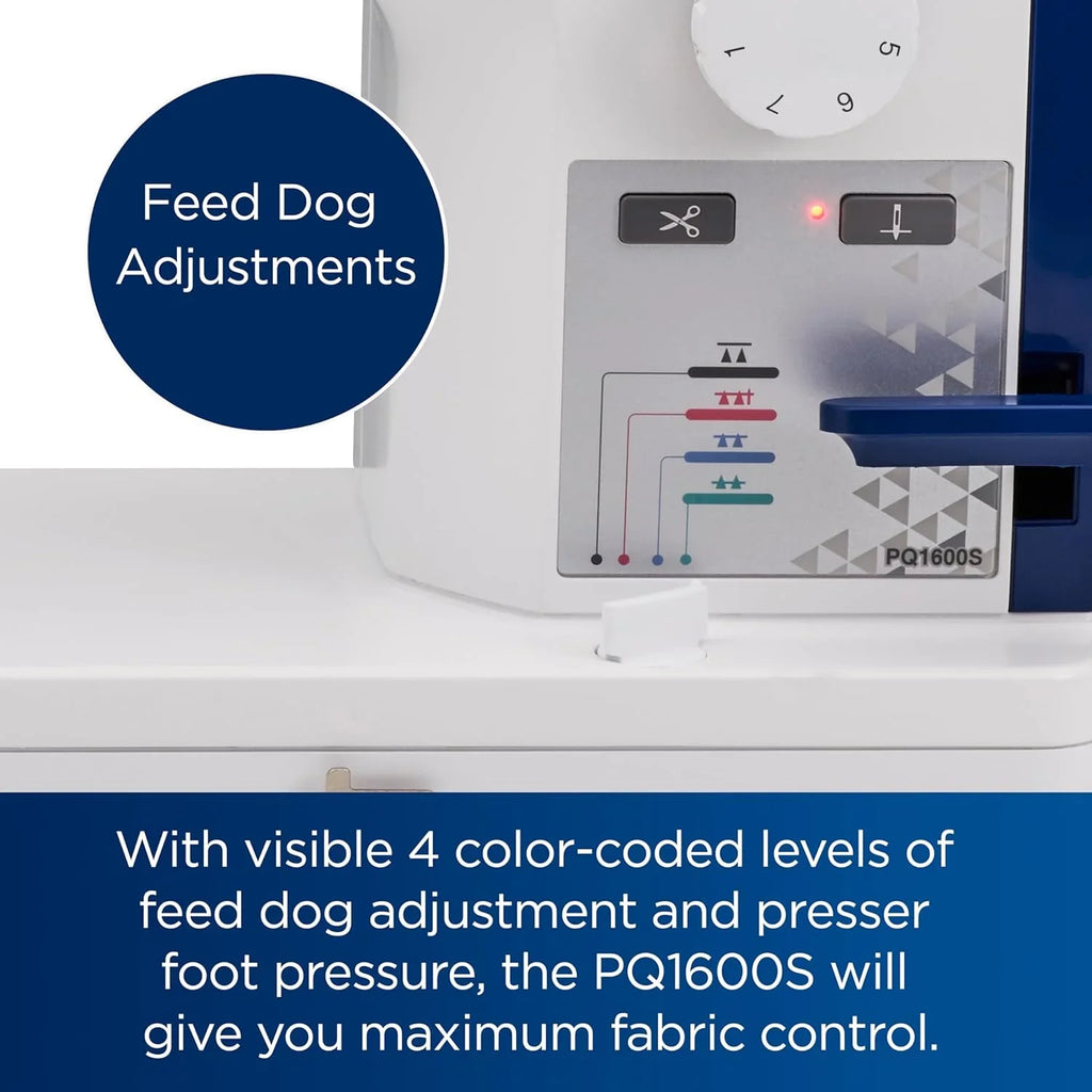 Machine à coudre et à quilter à point droit haute vitesse Brother PQ1600S