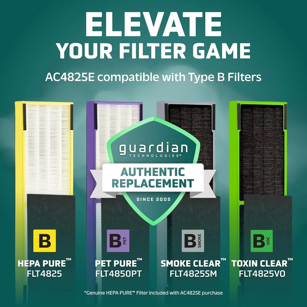 Purificateur d'air domestique avec filtre HEPA pur