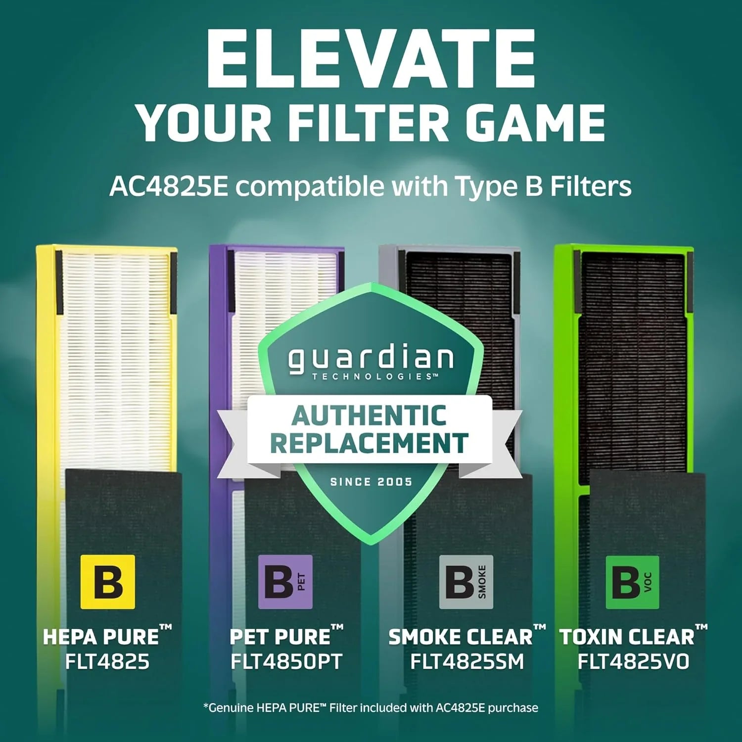 Purificateur d'air domestique avec filtre HEPA pur