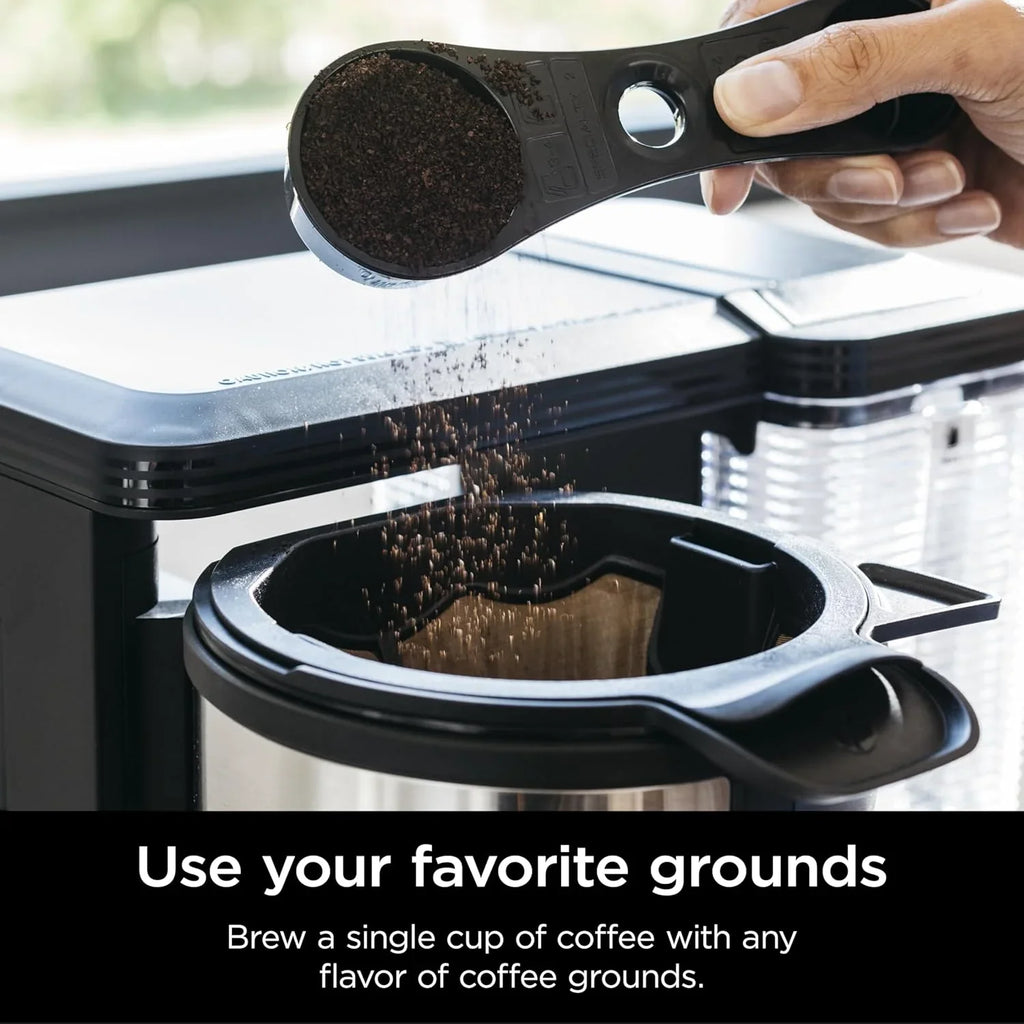 Cafetière extra large pour boissons chaudes et glacées, infusion rapide à froid, 4 modes d'infusion, 8 tailles (petite pour les voyages), cafetière une tasse, capacité de 12 tasses