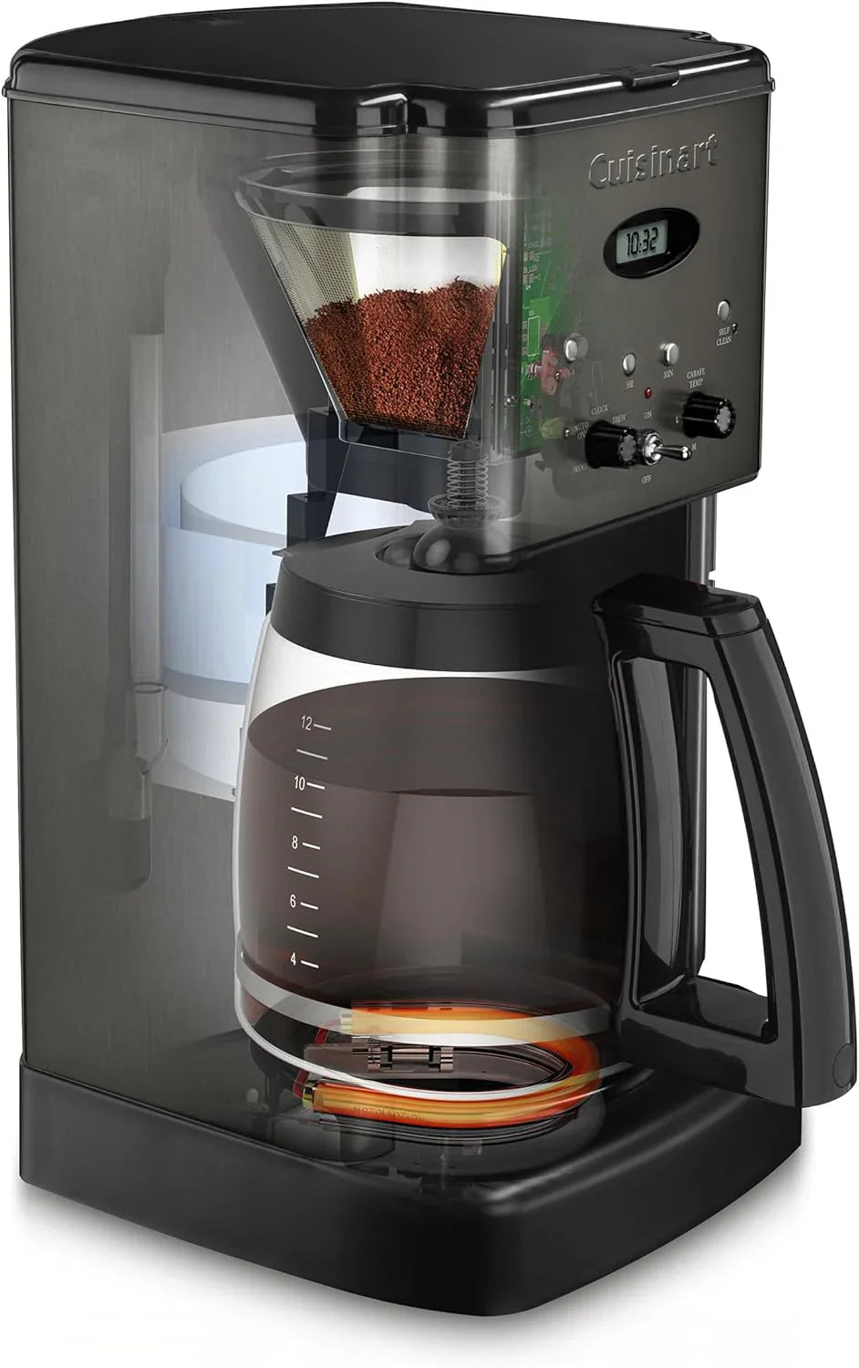 Cafetière programmable 12 tasses DCC-1200P1, carafe