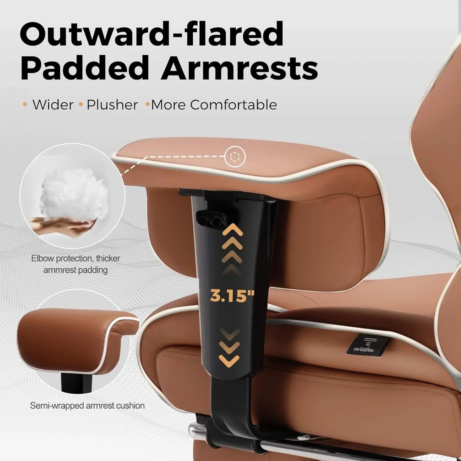 Grande chaise de jeu haute et robuste de 400 lb