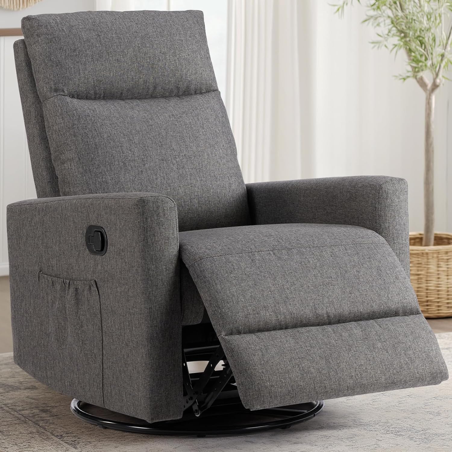 Adult recliner, living room massage recliner, adjustable home theater chair single sofa