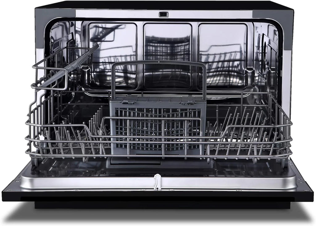 Lave-vaisselle compact Farberware 6 postes - Mini lave-vaisselle de comptoir portable