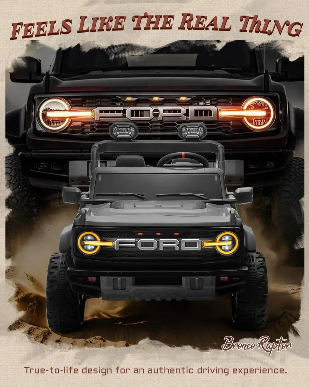 Camion rose pour enfants – Voiture électrique à piles