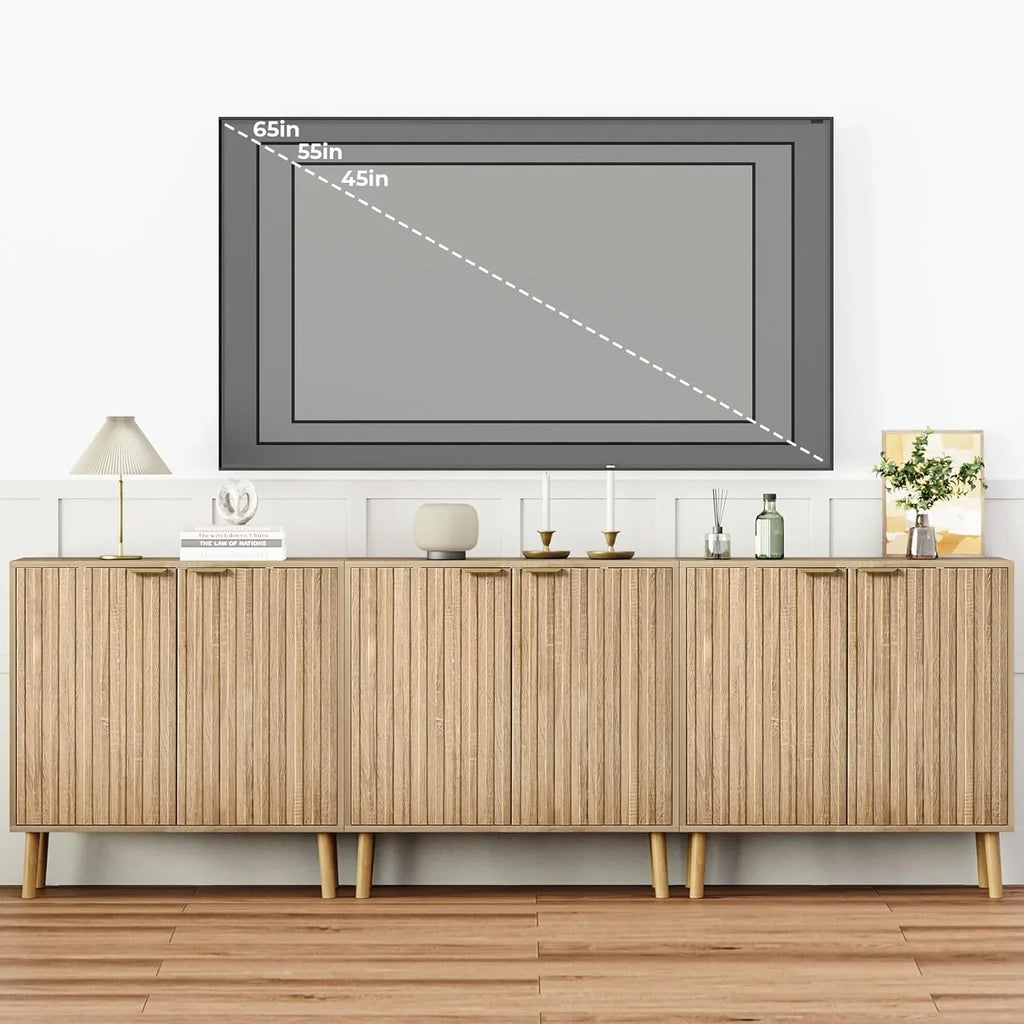 Meuble indépendant en bois noir pour salon, chambre, salle à manger et couloir