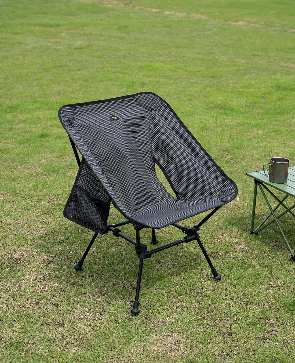 Chaise de plage pliante de camping compacte et ultralégère