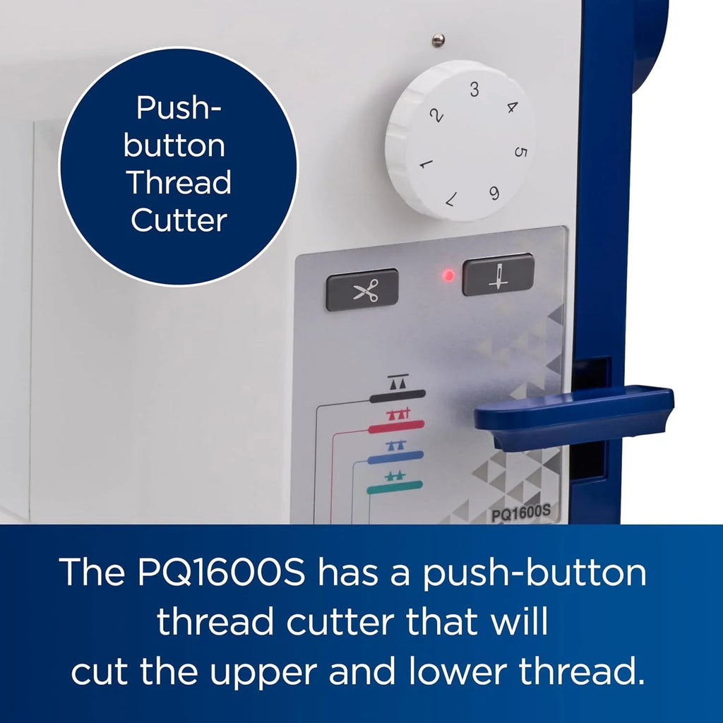 Machine à coudre et à quilter à point droit haute vitesse Brother PQ1600S