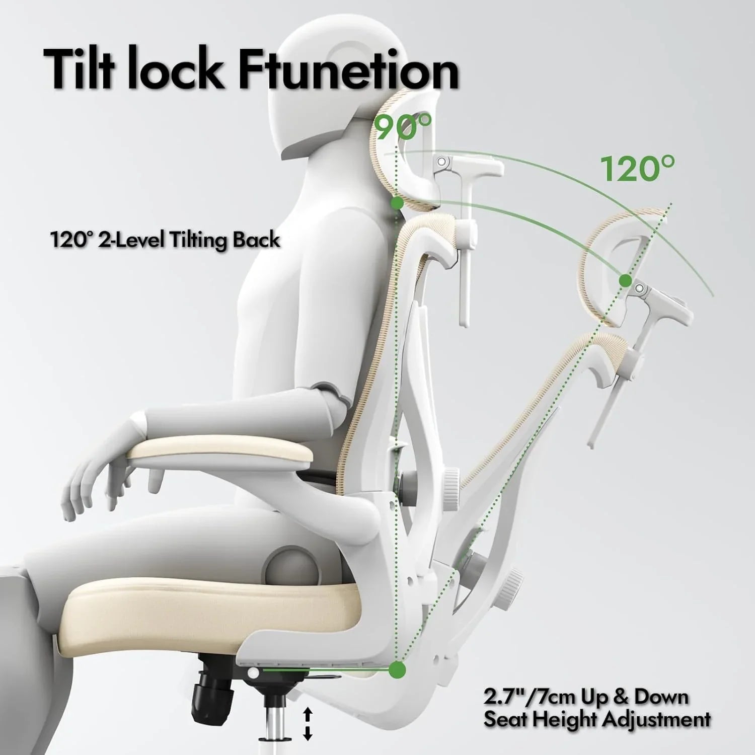 Bureau et chaise d'ordinateur de bureau, chaise de jeu, avec support lombaire et appui-tête
