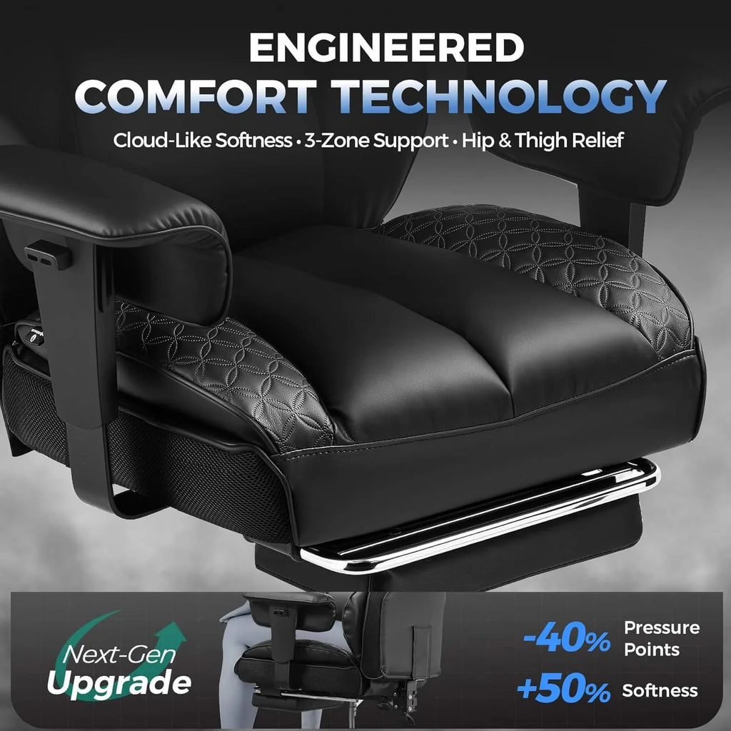 Grande chaise de jeu haute et robuste de 400 lb