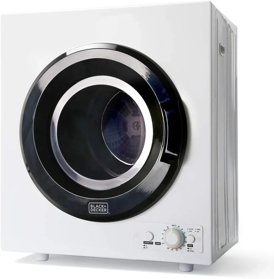 Sèche-linge compact, sèche-linge électrique de 1,5 pi³, 850 W, sèche-linge portatif ventilé de 120 V