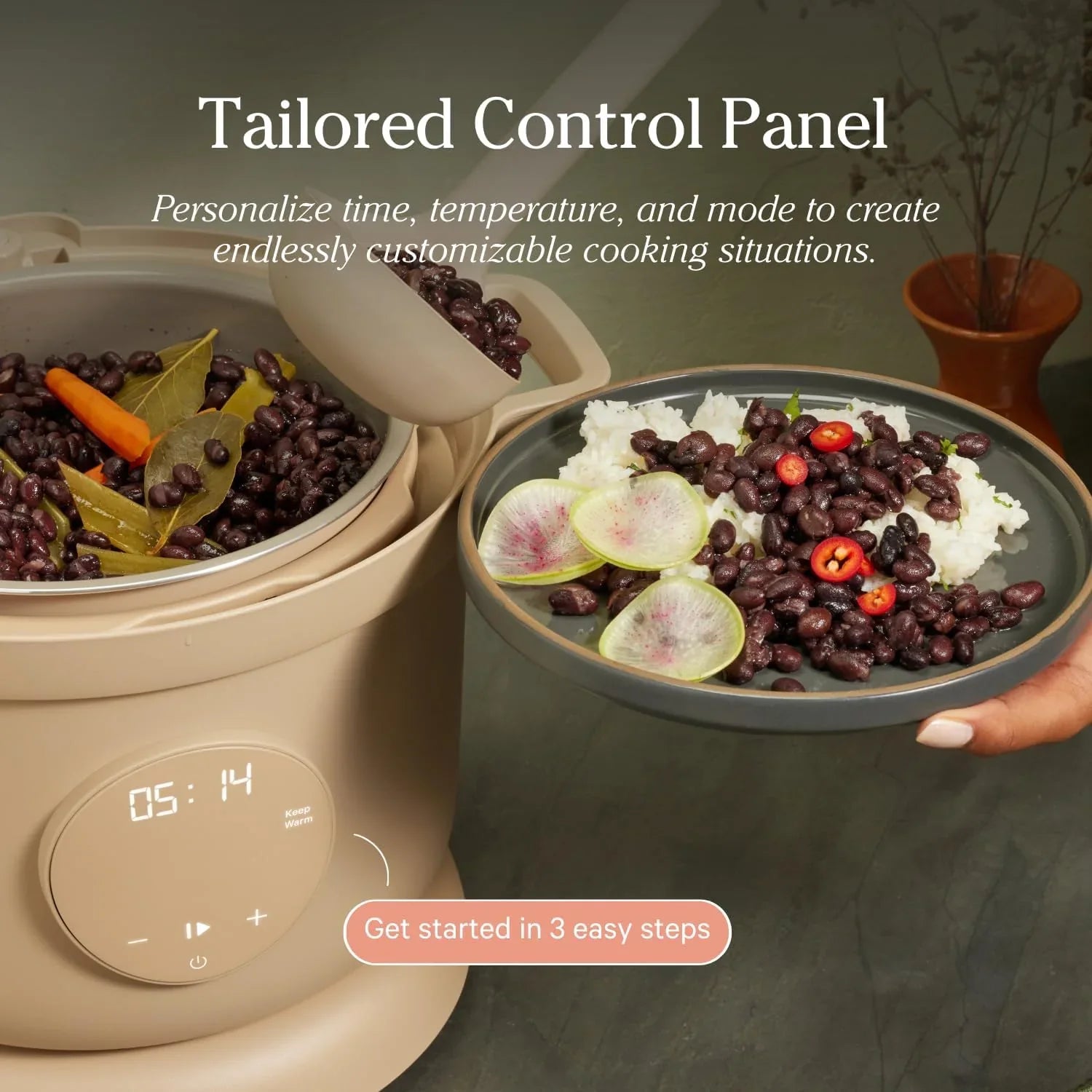 Notre cuisinière Dream Cooker 6 pintes, multicuiseur, 4 modes multiples