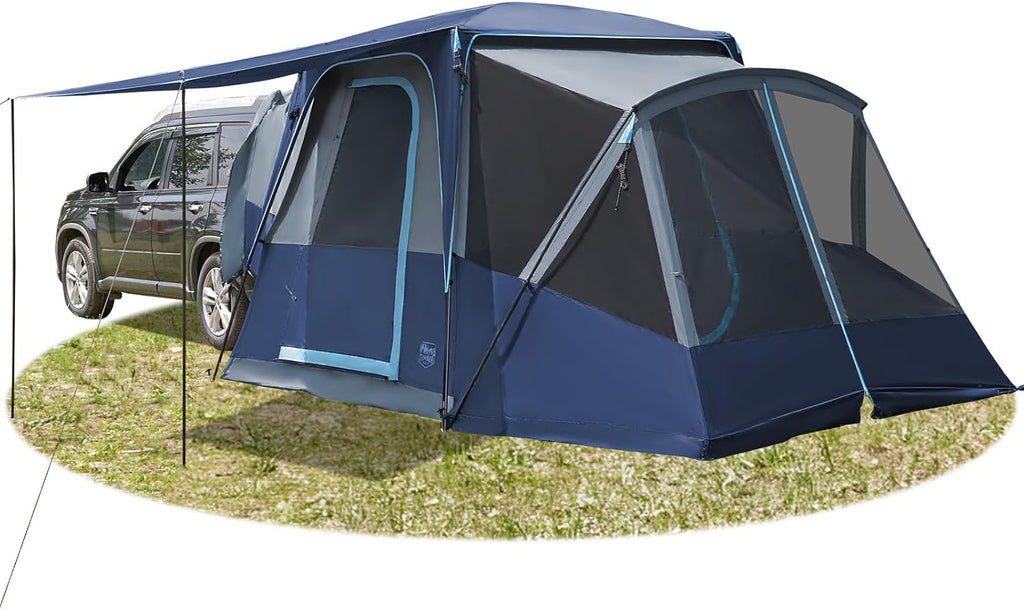 Tente SUV Timber Ridge 5 à 9 personnes avec porche et auvent pour camping familial