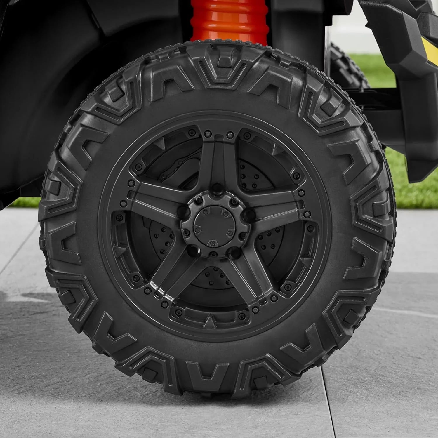 Voiture électrique UTV noire pour enfants