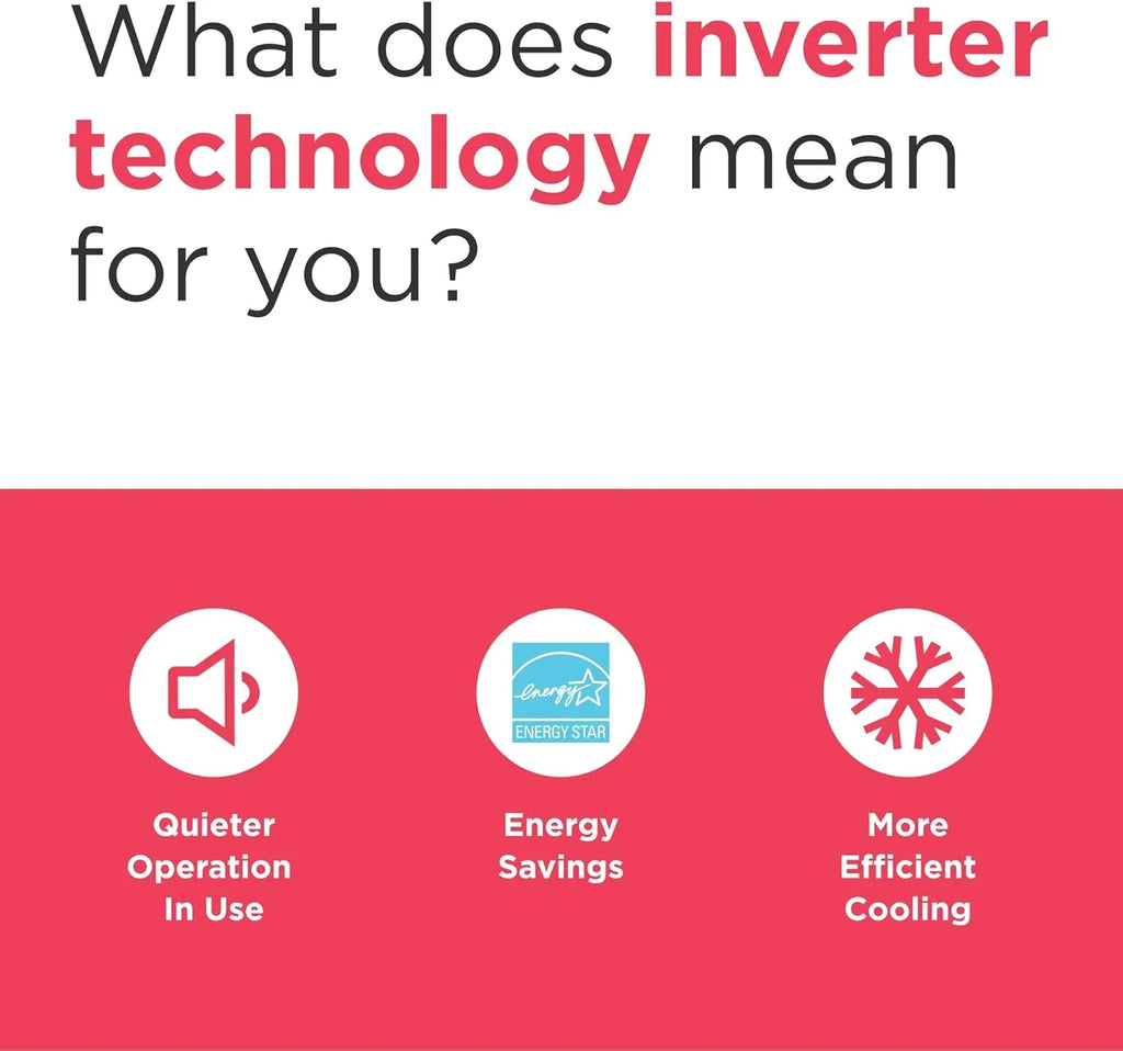 Climatiseur Frigidaire GHWQ103WC1 Inverter silencieux, 10 000 BTU, avec Wi-Fi