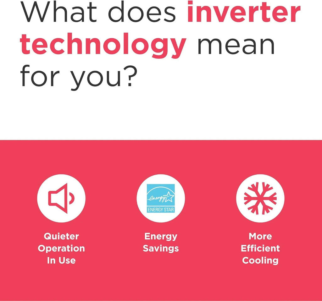 Climatiseur Frigidaire GHWQ103WC1 Inverter silencieux, 10 000 BTU, avec Wi-Fi