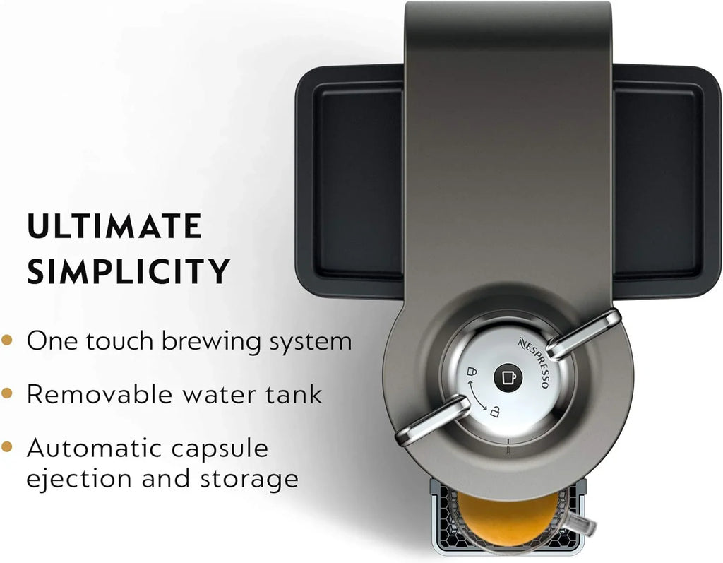 Machines à café et expresso simples Nespresso De'Longhi Vertuo