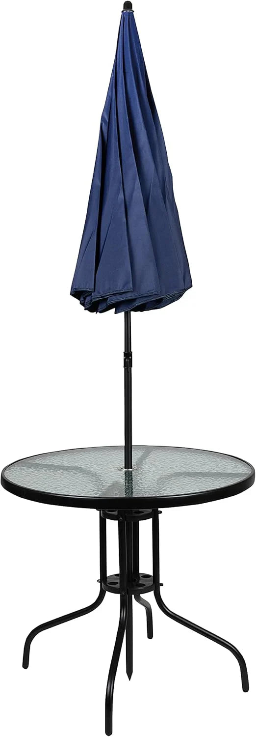 Ensemble de jardin 6 pièces EMMA + OLIVER marron